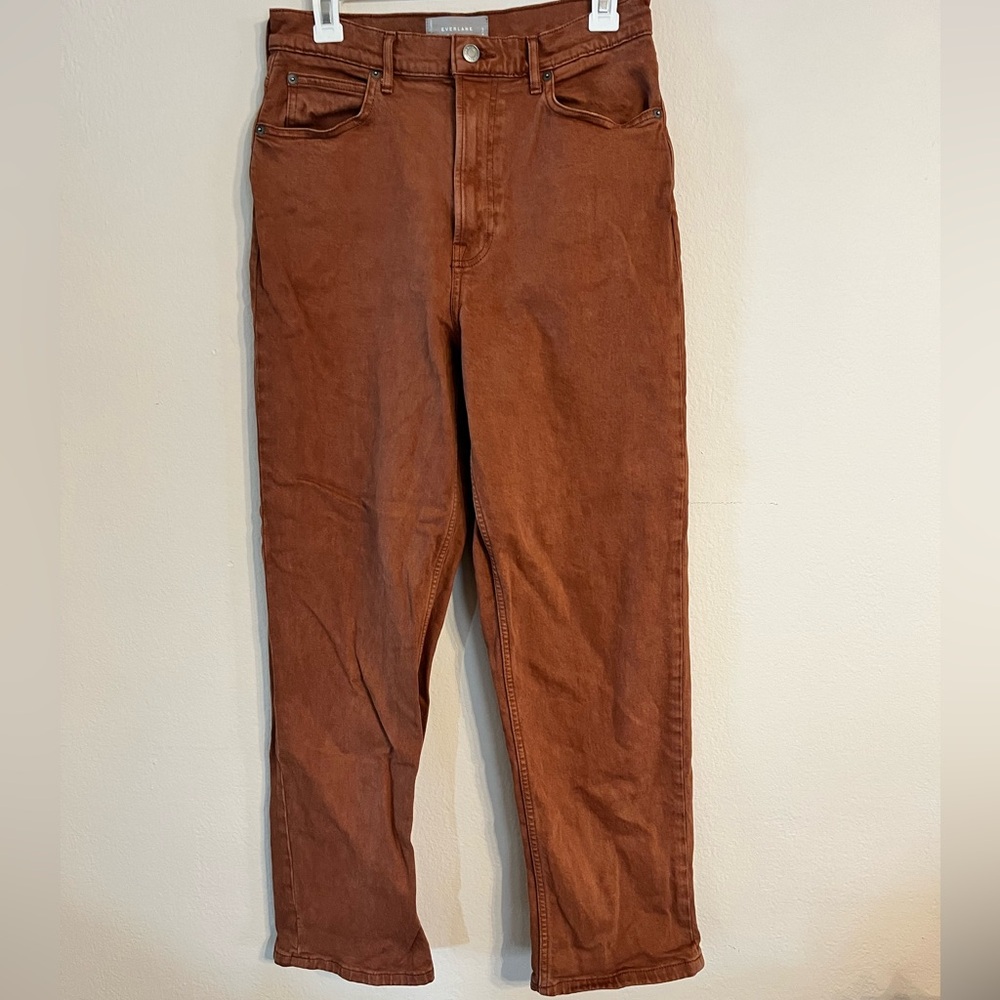 Everlane The Way High Jean in Brown